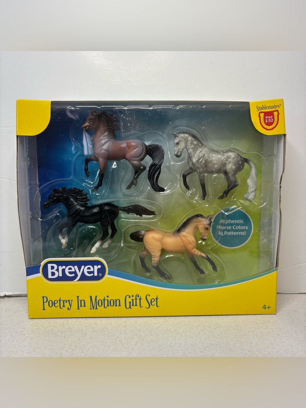 Breyer Horses Stablemates Poetry in Motion 4 Horse Set #6935
